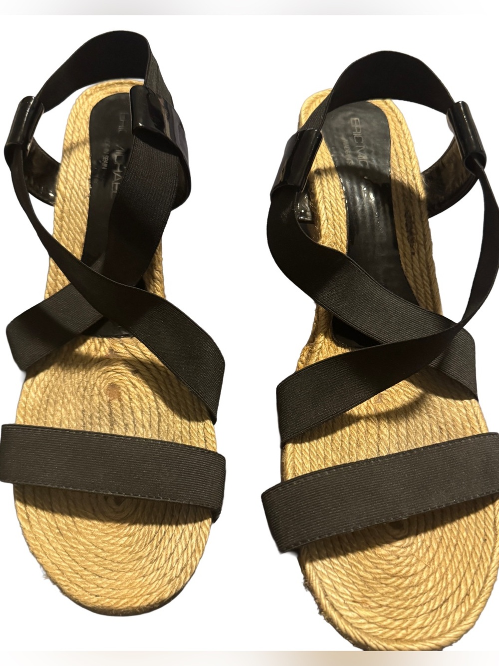 Eric Micheal black espadrille